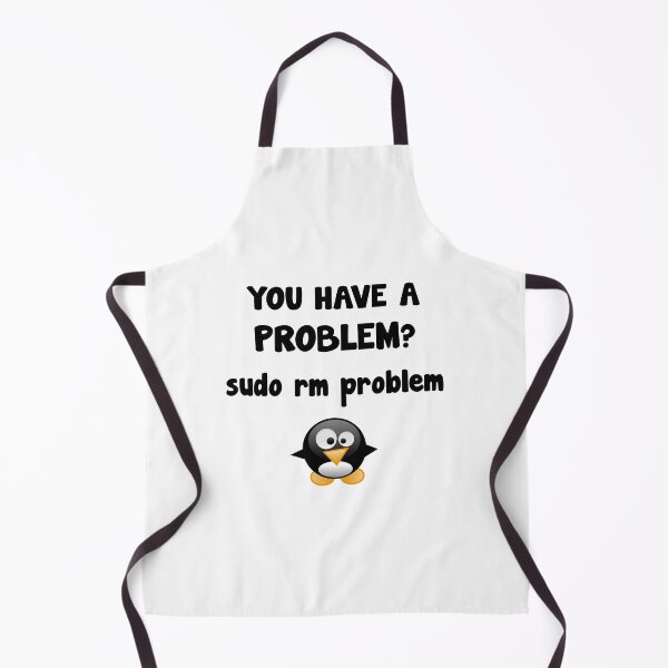 Item preview, Linux sudo rm problem code funny saying designed and sold by Onorato Bellgardt.
