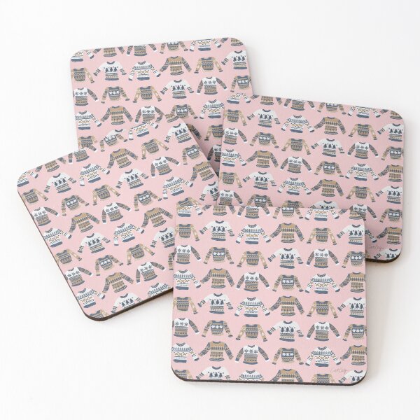 Item preview, Christmas Sweaters – Slate & Beige designed and sold by Cat Coquillette.
