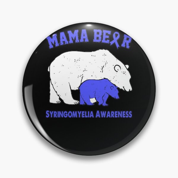 Artikelvorschau, SYRINGOMYELIA Awareness Bear Lover Gifts entworfen und verkauft von FaceIronin.