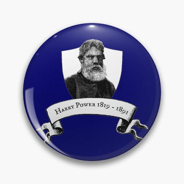 Item preview, Harry Power (badge) designed and sold by ausbushranging.