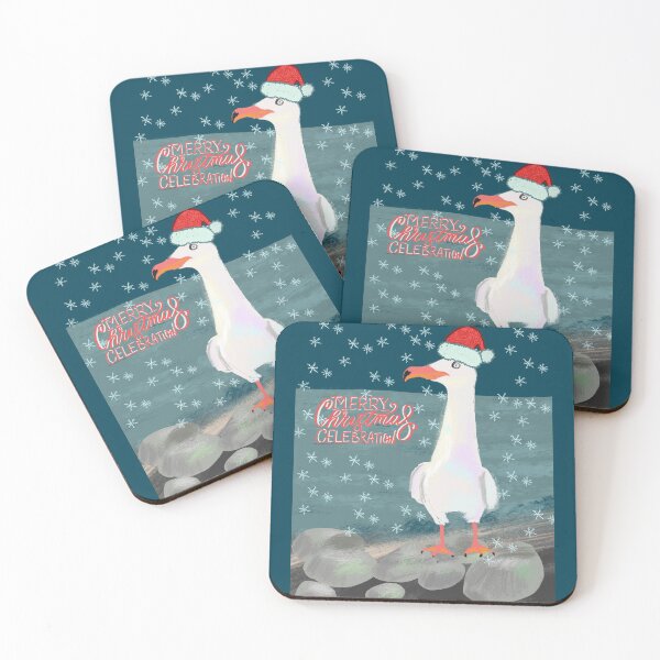 Item preview, Christmas seagull designed and sold by orangerinka.