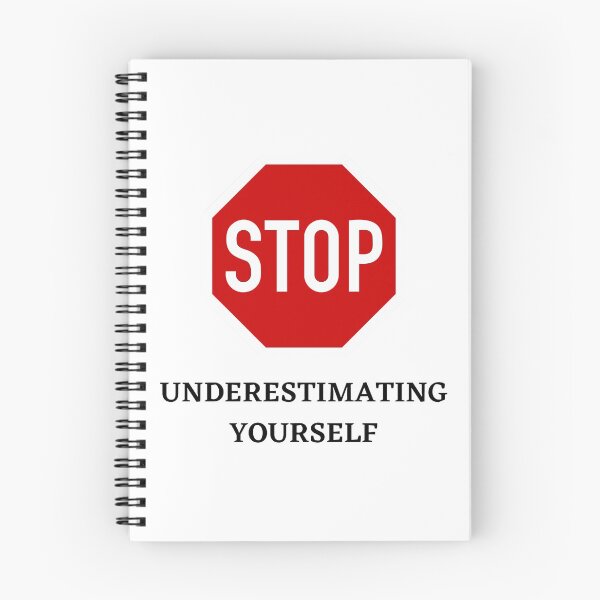 Item preview, stop underestimating yourself designed and sold by Little story.