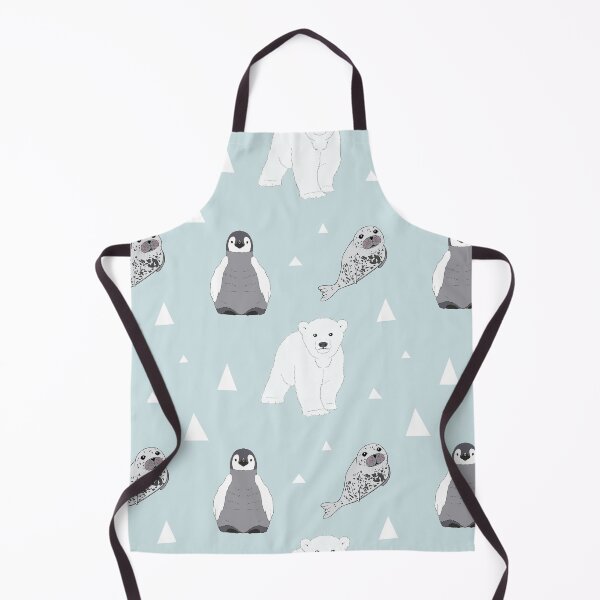 Artikelvorschau, Arctic animal babies pattern entworfen und verkauft von BAINAI.