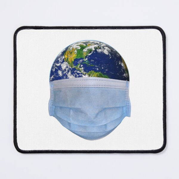 Item preview, World Wearing a Face Mask designed and sold by MarkUK97.