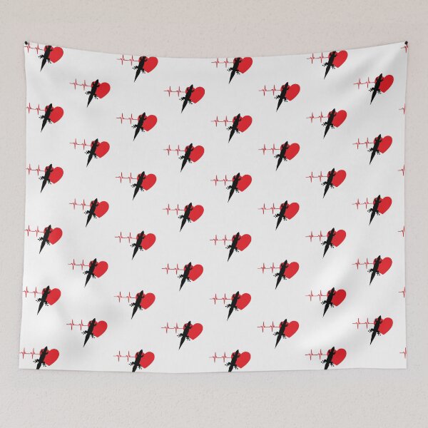 Item preview, gecko on the red heart pulse | gift for gecko keepers designed and sold by OleeVO.