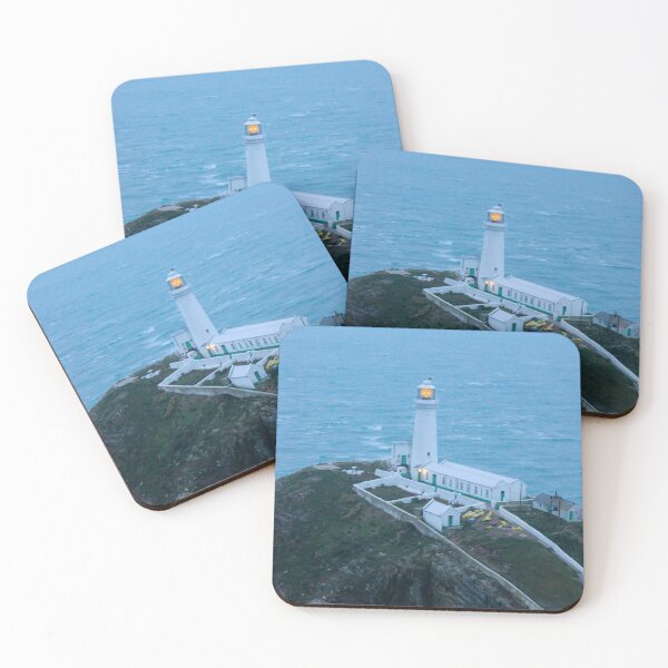 Item preview, Welsh lighthouse on a stormy evening designed and sold by chiaravisuals.