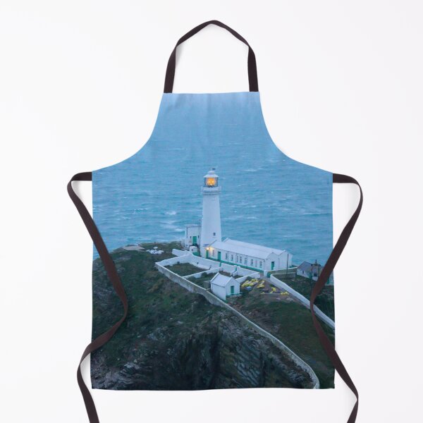 Item preview, Welsh lighthouse on a stormy evening designed and sold by chiaravisuals.