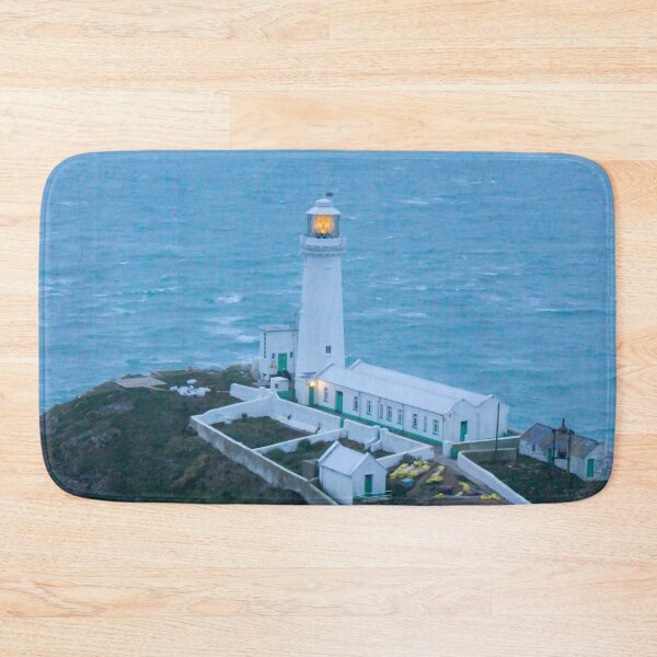 Item preview, Welsh lighthouse on a stormy evening designed and sold by chiaravisuals.