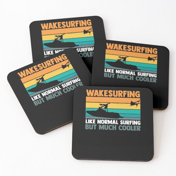 Item preview, Wakesurfing Like Normal Surfing But Much Cooler Wakeboarder designed and sold by Nessshirts.