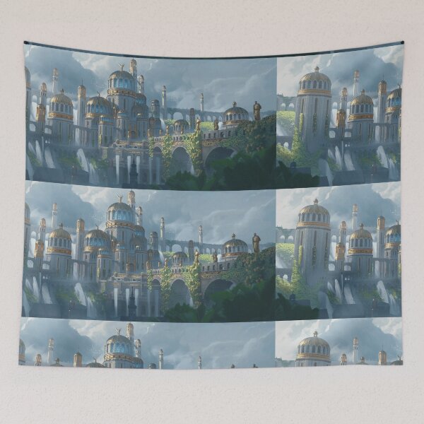 Item preview, Waterfall Palace designed and sold by Oliverbeck-Art.