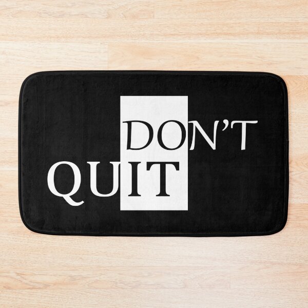 Item preview, DON'T QUIT (DO IT) T-SHIRT designed and sold by RUZMA.