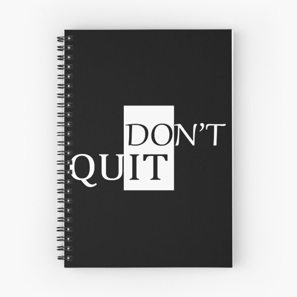 Item preview, DON'T QUIT (DO IT) T-SHIRT designed and sold by RUZMA.