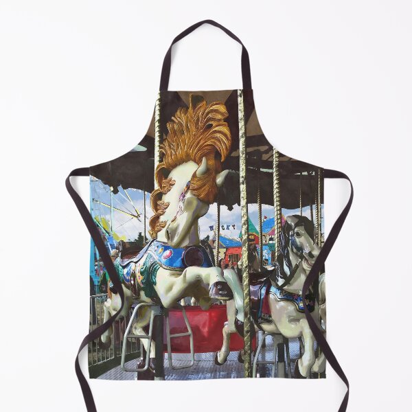 Item preview, Carousel Horse With Flowing Mane designed and sold by Susan Savad.