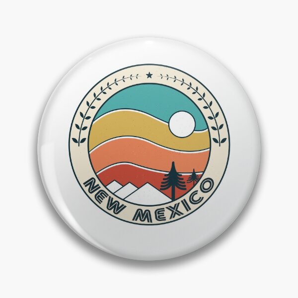 Item preview, New Mexico Retro Vintage Sunset - New Mexico Mountain Souvenir - Gift - Hometown - Hiking - Nature designed and sold by HappyTees Lab.
