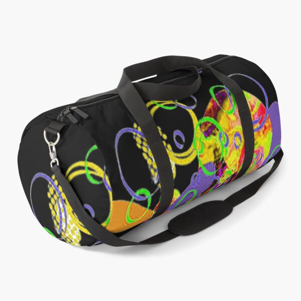 Item preview, Vibrant Abstract Art Multicolored Circles and Bubbles, nr 2, Bold Vibrant Abstraction, graphic psychedelic abstract art, trippy graphic psychedelic arte abstracto designed and sold by Adri Barnard.