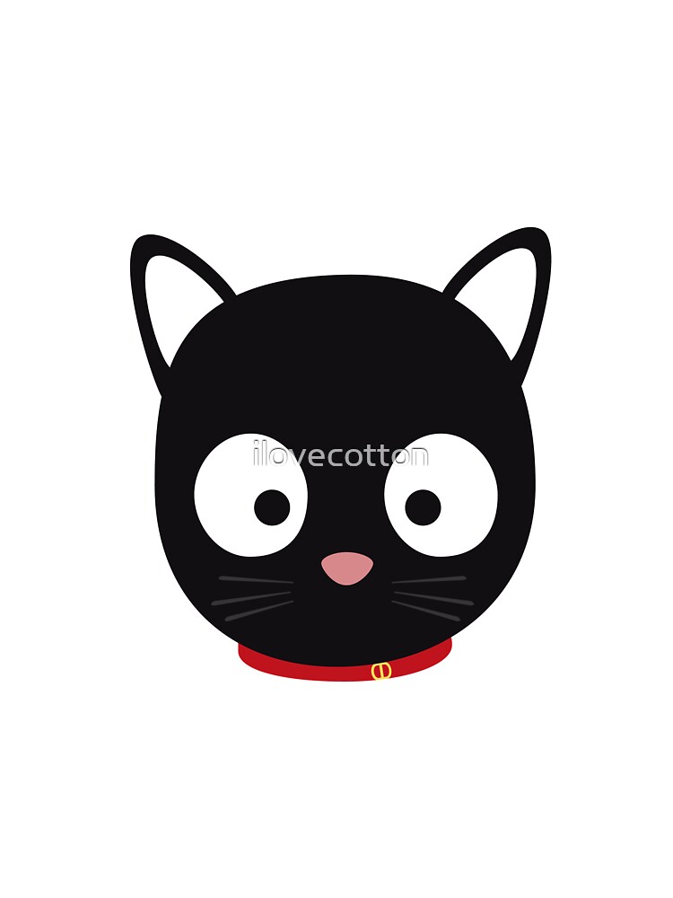 black cat red collar