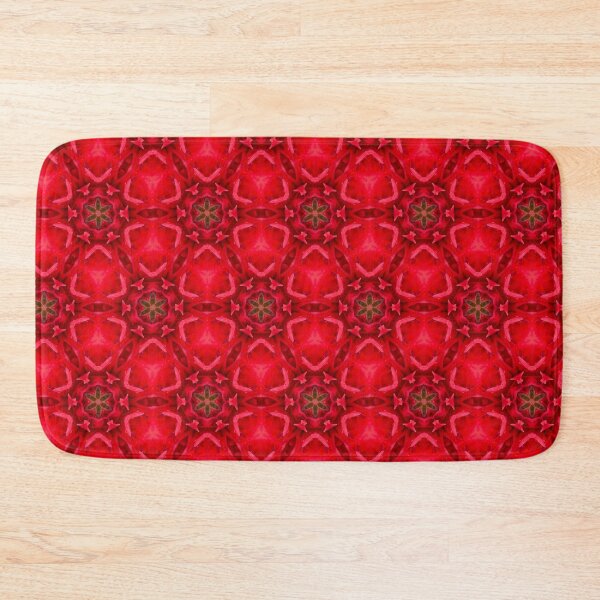 Item preview,   Geometric red  and pink  kaleidoscopic pattern.  designed and sold by Jonnekesart.