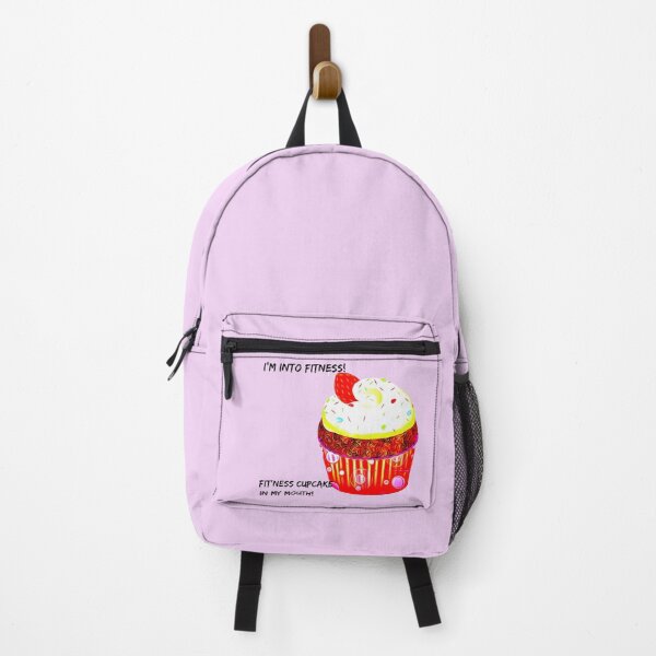 Item preview, I'm into fitness. Fit'ness cupcake in my mouth.  (Funny design.) designed and sold by CristalleLisa.