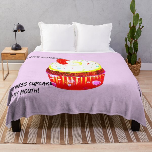 Item preview, I'm into fitness. Fit'ness cupcake in my mouth.  (Funny design.) designed and sold by CristalleLisa.