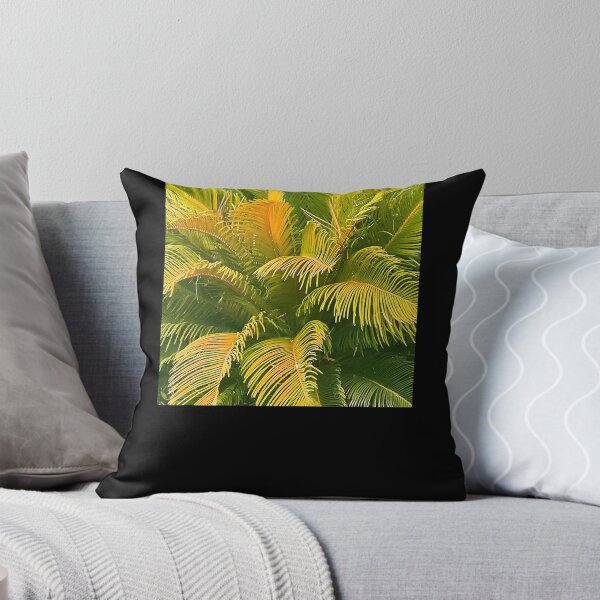 Item preview, Touch Of Tangerine-Yellow Green Gorgeous Palm Leaves designed and sold by FaceIronin.