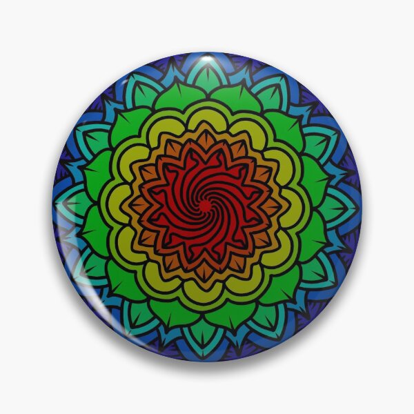 Item preview, Rainbow Mandala designed and sold by 13thWiTCH.