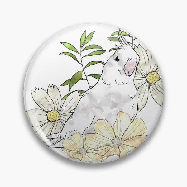 Item preview, Albino Cockatiel designed and sold by DominoSketch.