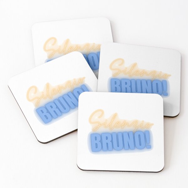 Item preview, SILENZIO BRUNO! // Italian wisdom // film quote designed and sold by ONLY-E-DE.