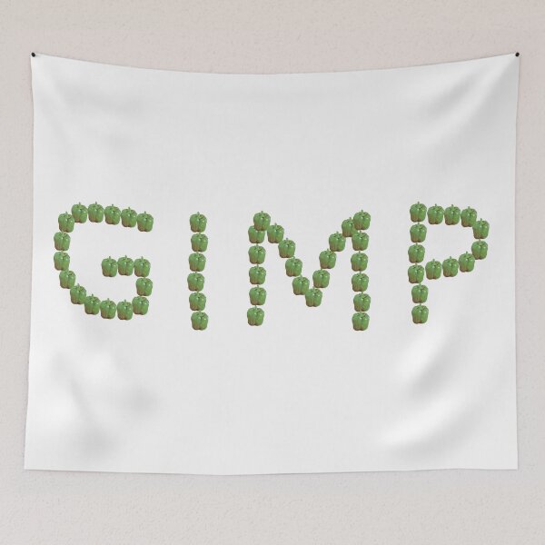 Item preview, Gimp Paprika lettering (z pepper) designed and sold by Haaannooo.