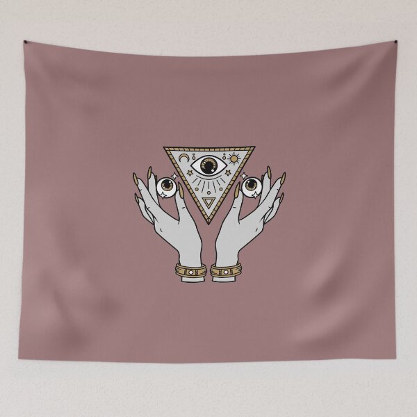 Item preview, Occult eyes - Spooky design designed and sold by Theleochick.