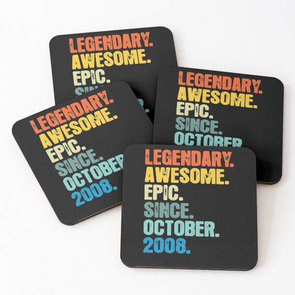 Item preview, Vintage 13th Birthday Awesome Since September 2008 designed and sold by FaceIronin.