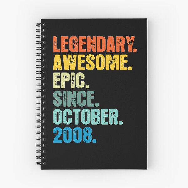Item preview, Vintage 13th Birthday Awesome Since September 2008 designed and sold by FaceIronin.