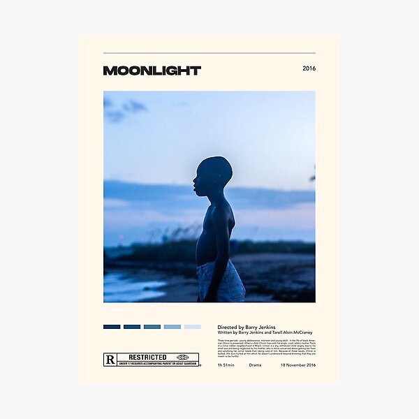 Item preview, Moonlight / Classicult Prints / Vintage Retro Art Print / Minimalist Poster / Home Decor designed and sold by ResetYogaClub.