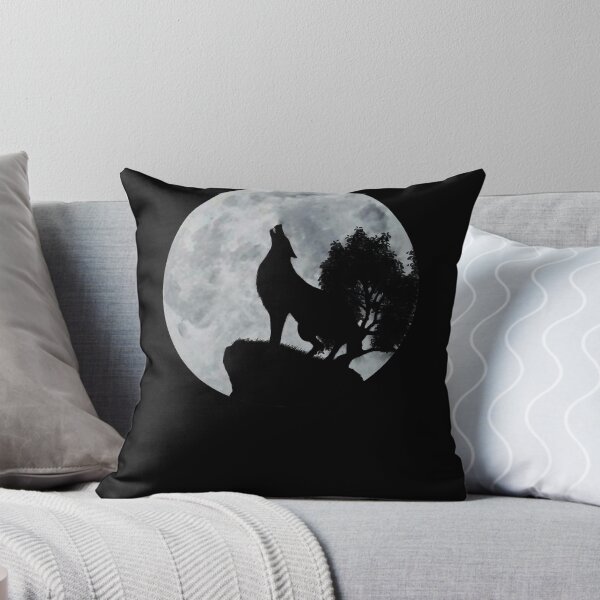 Item preview, WOLF HOWLING AT THE MOON designed and sold by FaceIronin.