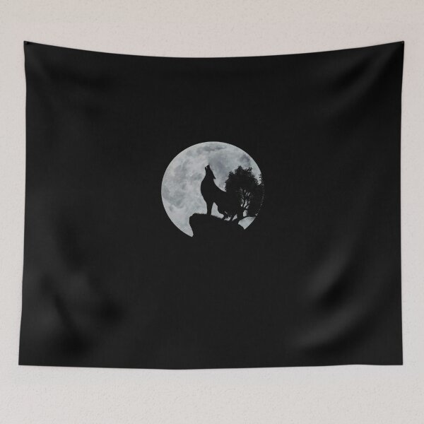 Item preview, WOLF HOWLING AT THE MOON designed and sold by FaceIronin.