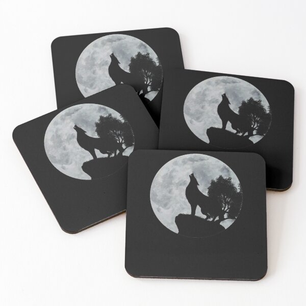 Item preview, WOLF HOWLING AT THE MOON designed and sold by FaceIronin.