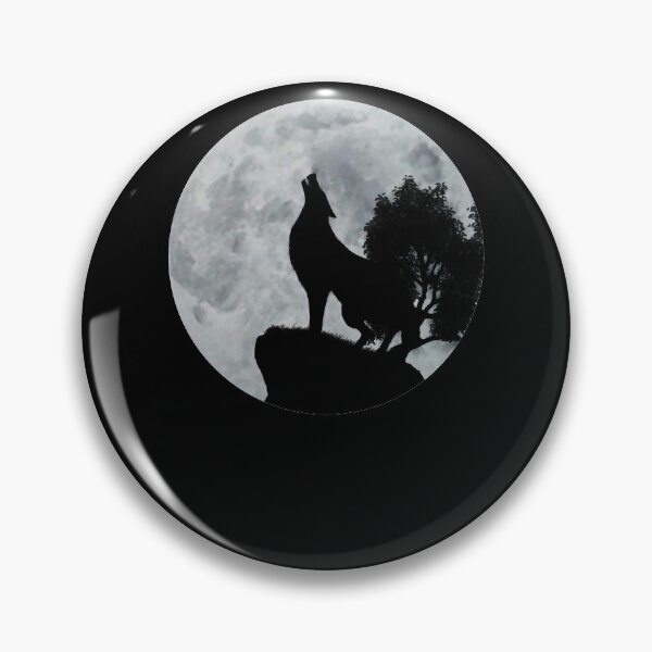 Item preview, WOLF HOWLING AT THE MOON designed and sold by FaceIronin.