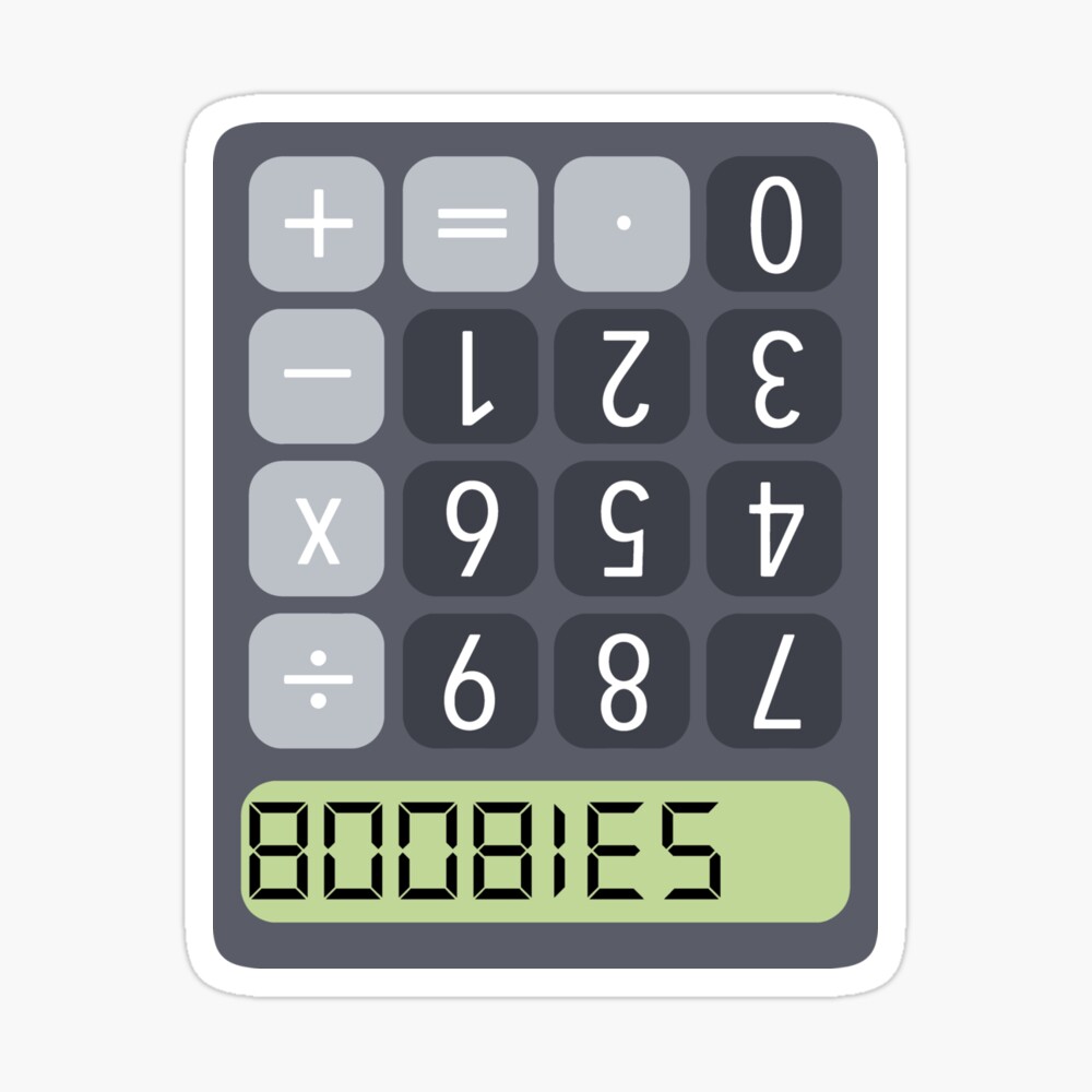 Boobies: A Calculator Dictionary (Paperback)