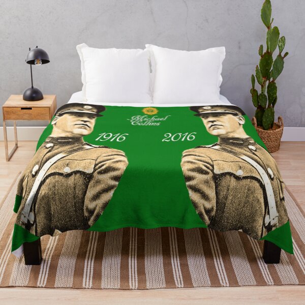 Michael Collins 1916-2016 Throw Blanket