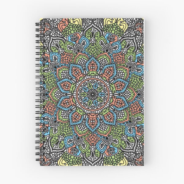 Item preview, Colorful floral Mandala design designed and sold by Matbu7.