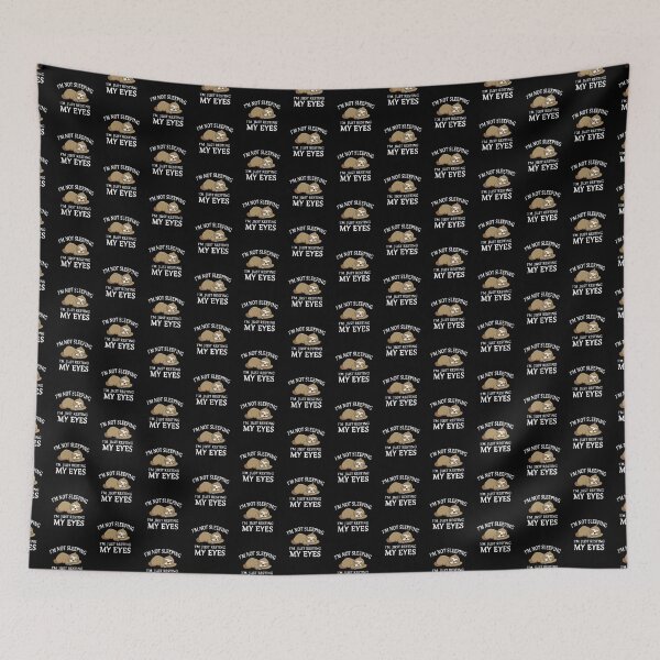 Item preview, I'm Not Sleeping I'm Just Resting My Eyes Funny Sloth Napping designed and sold by Dexter Freeman.