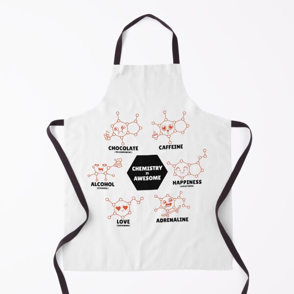Item preview, Love Chocolate Chemistry is Awesome Science Geeky Design is Awesome Caffeine Alcohal Happiness Love Adrenaline Chemistry  designed and sold by DesignByHeartUK.