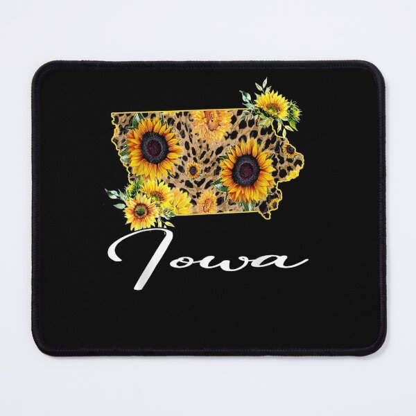 Item preview, Iowa Sunflower Leopard State designed and sold by dlouise22.