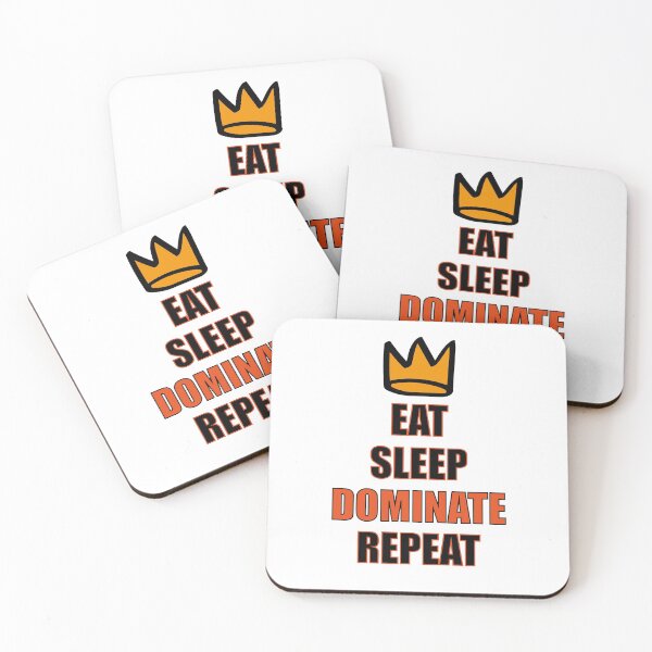 Item preview, video gamer apparel - eat sleep dominate repeat designed and sold by bahicharafe.