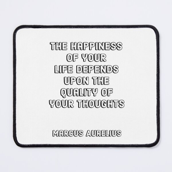Item preview, Stoic Inspiration Quotes - Marcus Aurelius Meditations - The happiness of your life designed and sold by Inspirationmotivation.