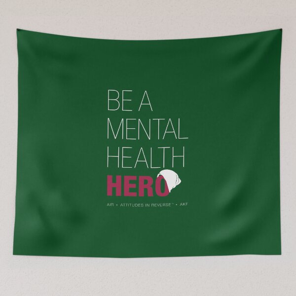Item preview, Be A Mental Health Hero - Beanie designed and sold by AttitudesinRev.