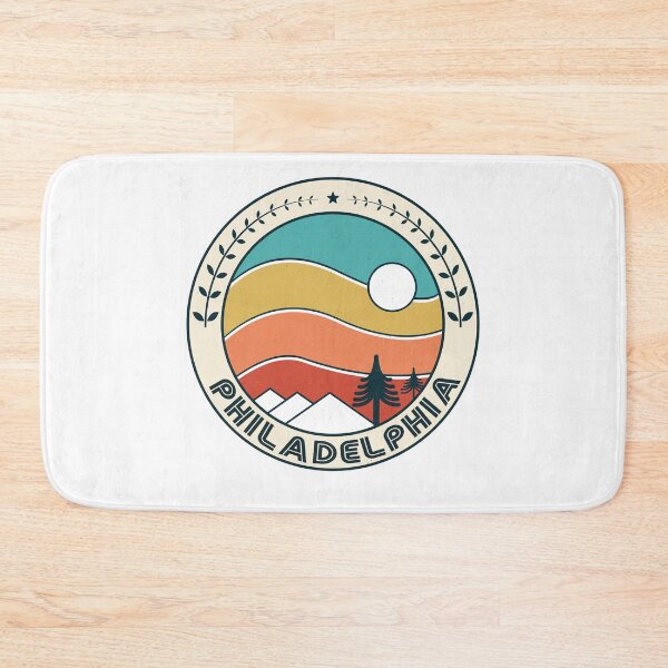 Item preview, Philadelphia Retro Vintage Sunset - Philadelphia Pennsylvania Mountain Souvenir - Gift - Hometown - Hiking - Nature designed and sold by HappyTees Lab.