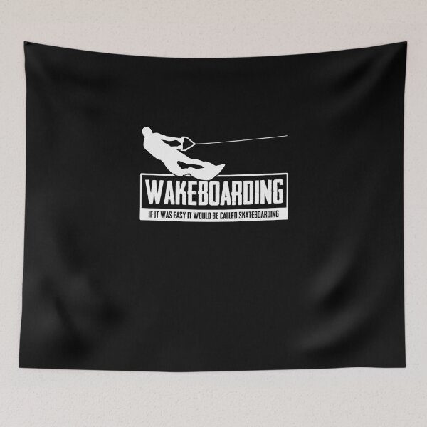 Item preview, Wakeboarding If It Was Easy It Would Be Skateboarding Surf designed and sold by Nessshirts.