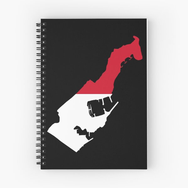 Item preview, Monaco Flag Map designed and sold by limitlezz.
