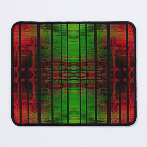 Item preview, Psychedelic,vibrant red and green abstracto designed and sold by Adri Barnard.