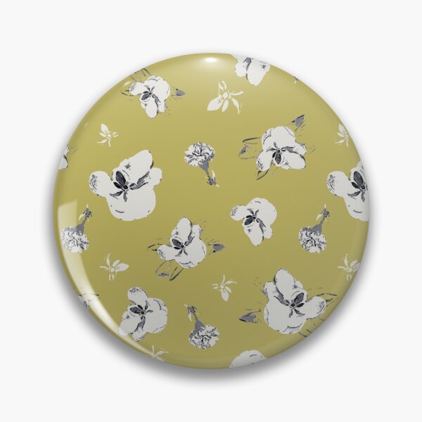 Item preview, Magnolia and Carnation floral - Limone  designed and sold by ncxadair.